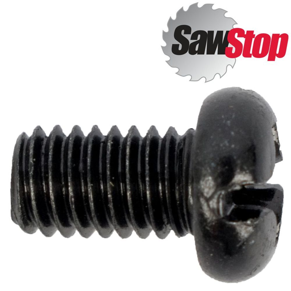SAWSTOP P/head Phillips Screw M6x1.0x10mm Black For Jss